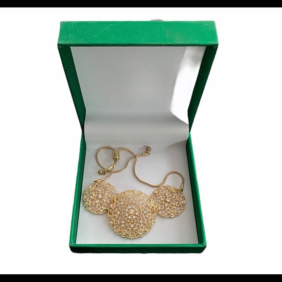 NEW Lucia Mara Italian gold costume bracelet - Picture 4 of 6